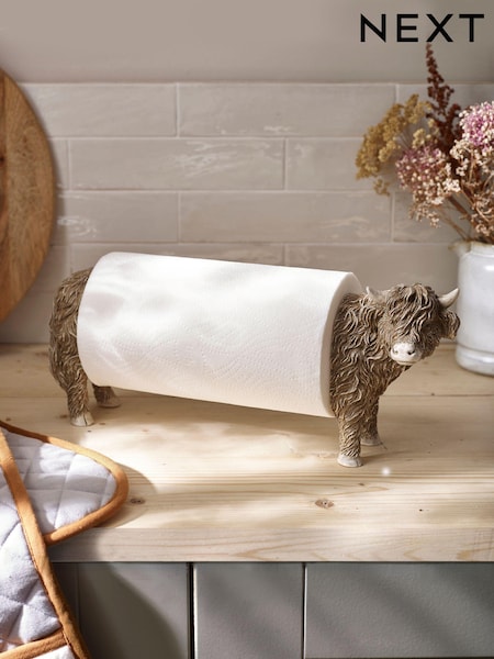 Natural Hamish Kitchen Roll Holder (Q69015) | $55