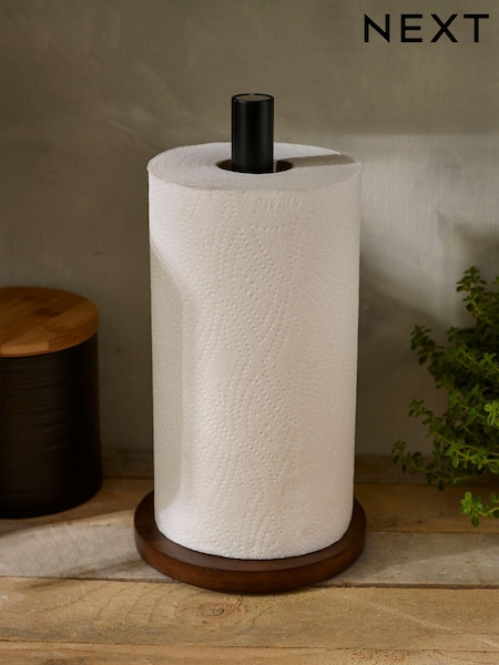 Black Bronx Kitchen Roll Holder (Q69031) | €16