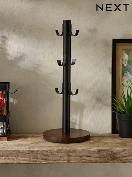 Black Bronx Mug Tree (Q69033) | €23