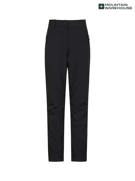 Negro - Mountain Warehouse Arctic II Womens Thermal Fleece Lined Short Trousers (Q69057) | 79 €