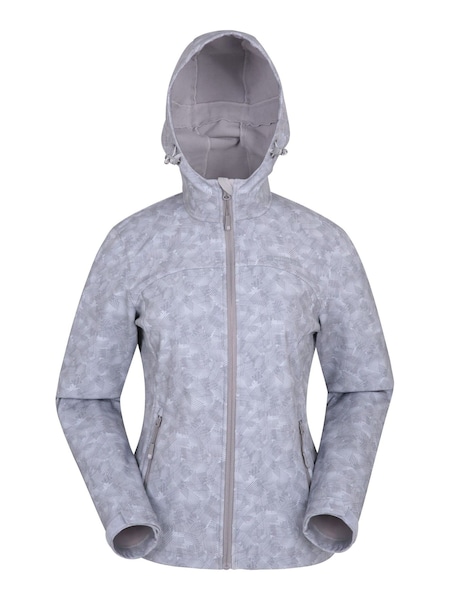 Mountain Warehouse Grey Exodus Womens Softshell Jacket (Q69088) | €86