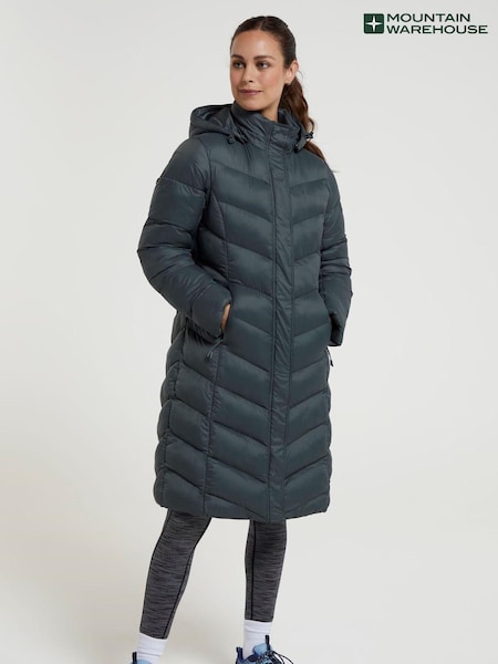 Mountain Warehouse Green Womens Alexa Padded Coats (Q69100) | $168