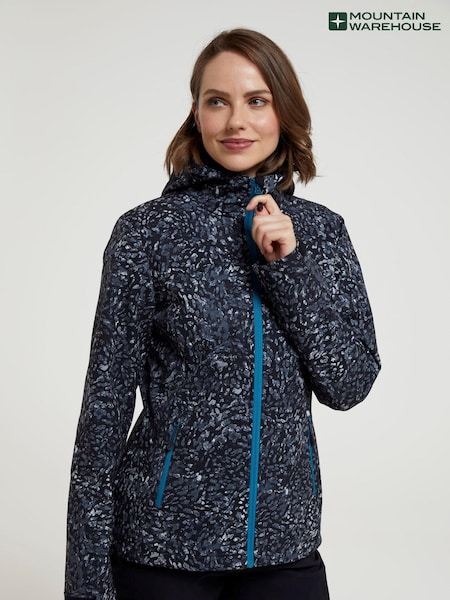 Mountain Warehouse Black Exodus Womens Softshell Jacket (Q69105) | €43
