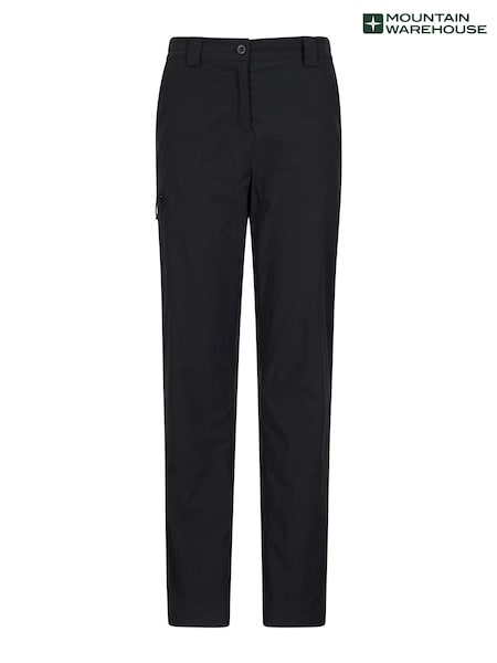 Mountain Warehouse Black Winter Hiker Stretch Womens Trousers (Q69109) | €86
