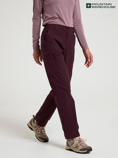 Mountain Warehouse Brown Winter Hiker Stretch Womens Trousers (Q69133) | €37