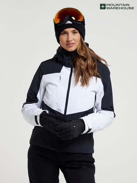 Blanco - Mountain Warehouse Womens Waterproof Altitude Extreme Ski Jacket (Q69143) | 226 €