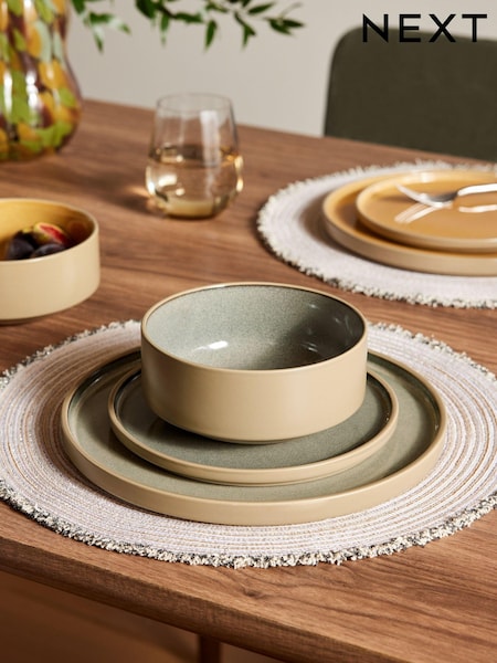 12 Piece Joni Reactive Glaze Dinner Set (Q69441) | 69 €