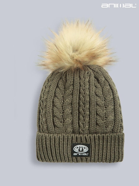 Grön - Animal Womens Becky Recycled Hat (Q69465) | kr420
