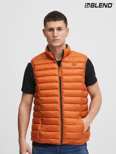 Blend Brown Lightweight Romsey Puffer Gilet (Q69517) | €23