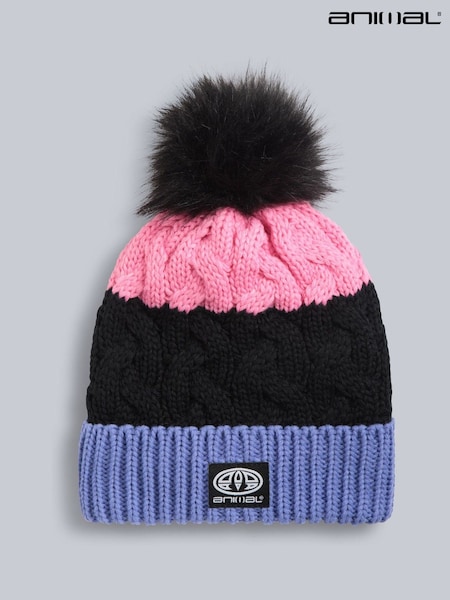 Animal Purple Kids Alex Beanie (Q69522) | AED87