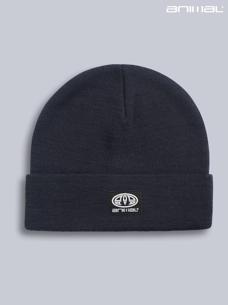 Animal Blue Mens Harley Beanie (Q69524) | AED58