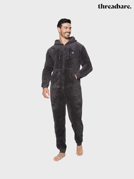 Threadbare Fleece Hooded All-In-One (Q70244) | ‏266 د.إ.‏