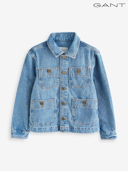 GANT Blue Teens Denim Workwear Jacket (Q70395) | €66