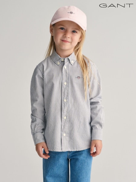 GANT Kids Shield Striped Oxford 100% Cotton Shirt (Q70408) | €32