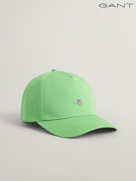 Grün - GANT Shield Twill-Cap für Jugendliche aus 100% Baumwolle (Q70409) | 20 €