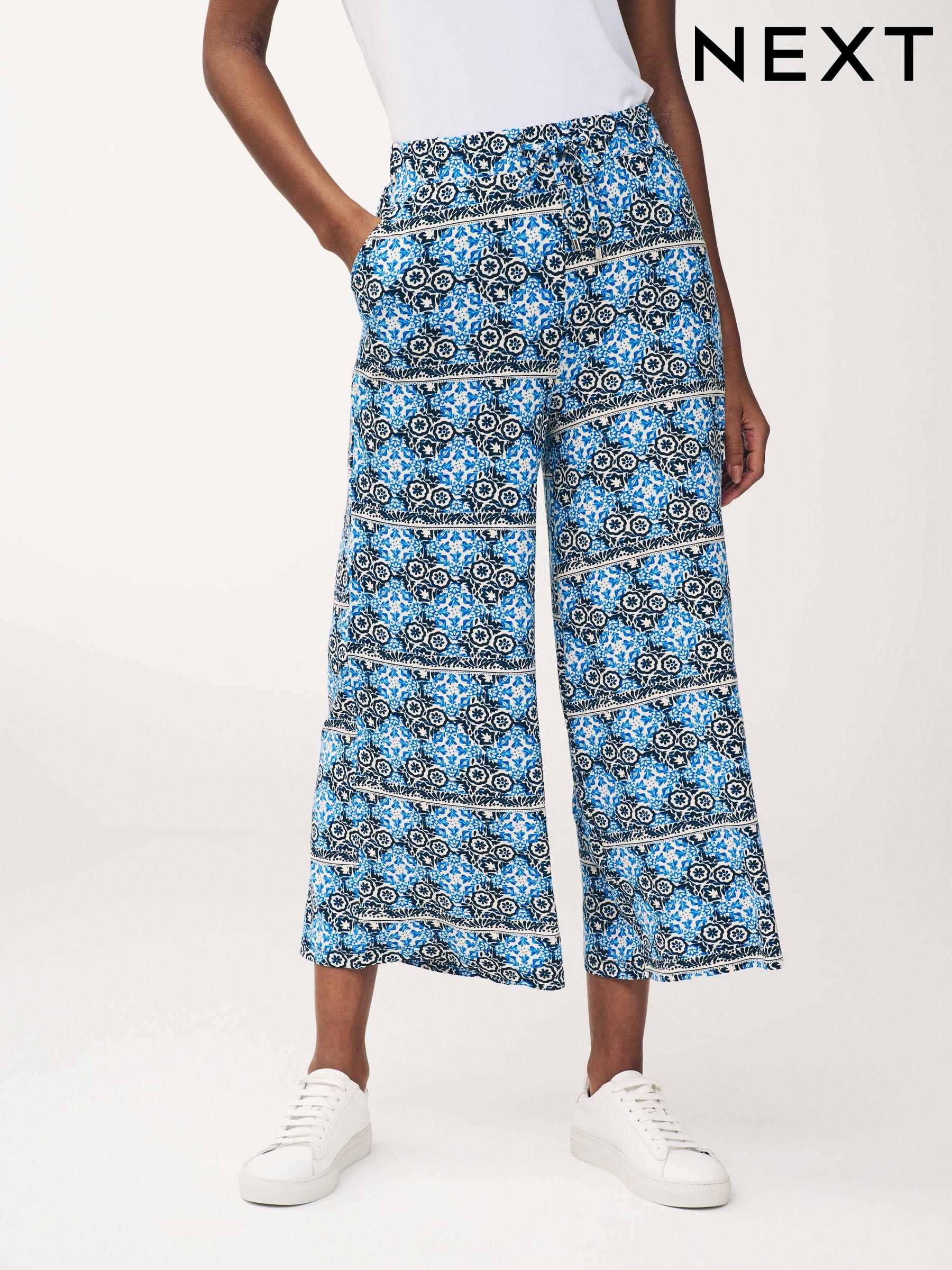 Patterned trousers next cheap