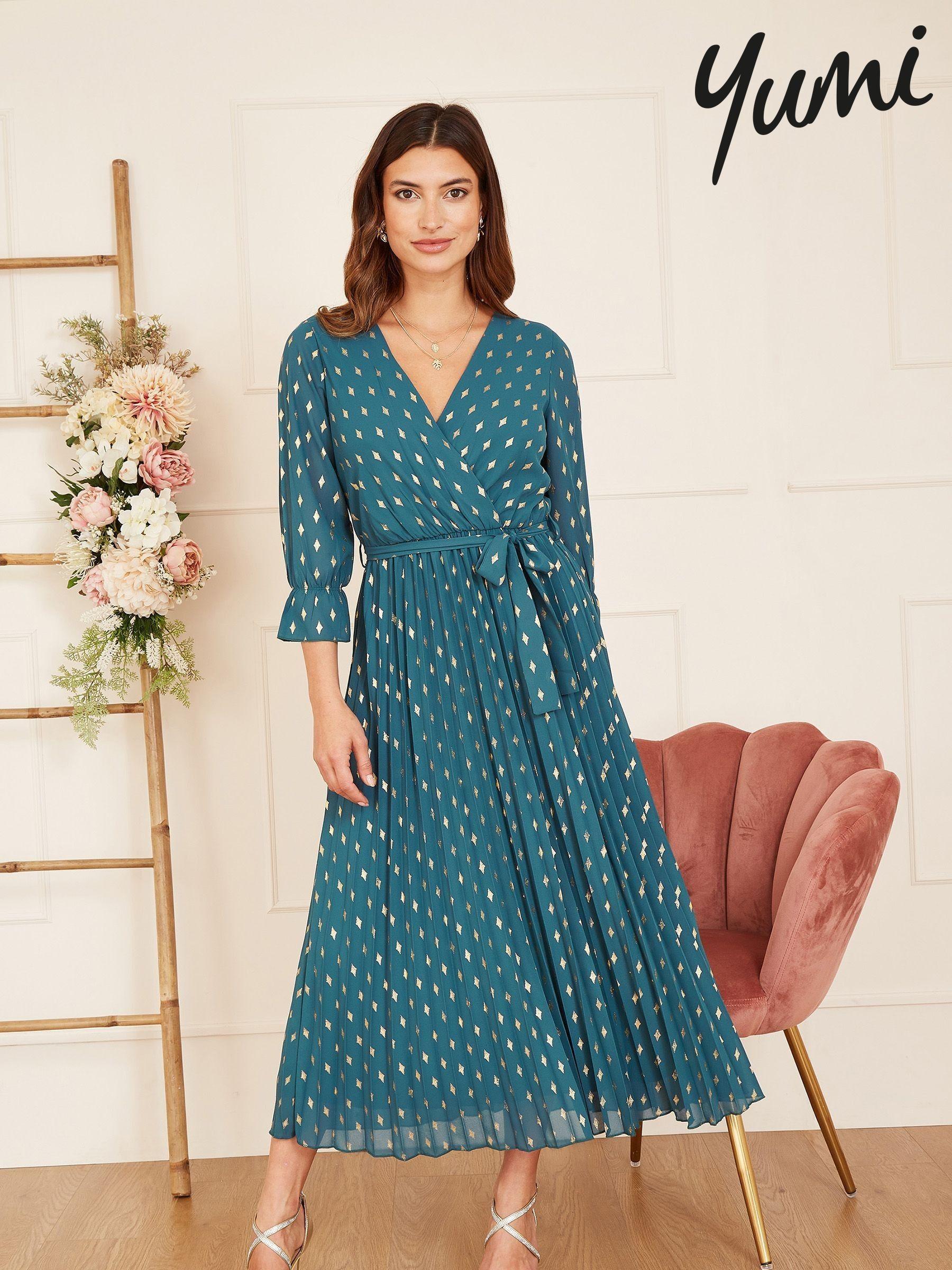 Yumi polka dot dress discount