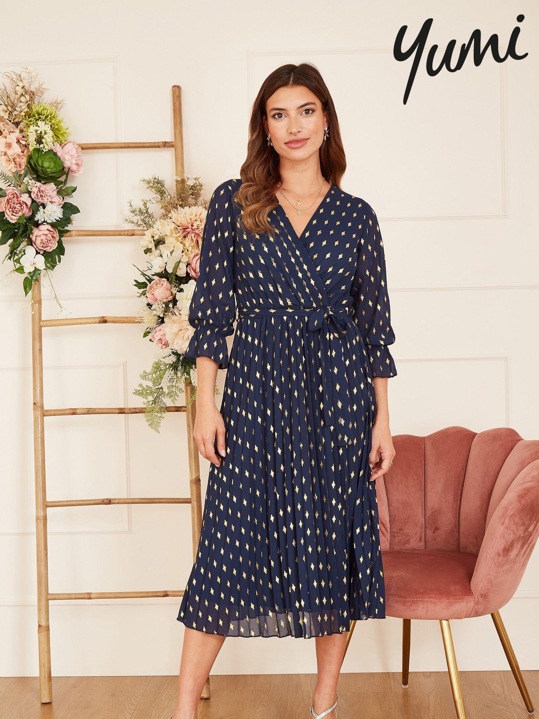 Blue Wrap Dresses Blue Tie Waist Dresses Next