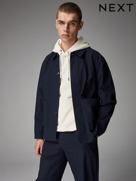Navy Blue EDIT Ripstop Jacket (Q70748) | €33