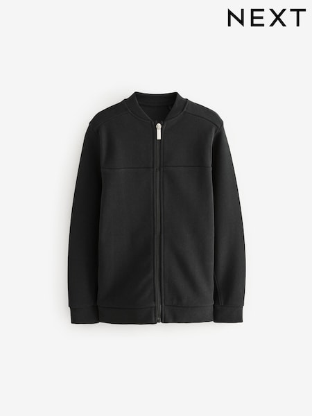 Black Smart Bomber Jacket (3-16yrs) (Q70936) | €22 - €32