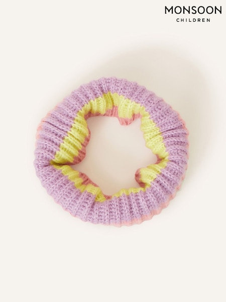 Monsoon Pink Stripe Snood Hair Accessories (Q70966) | OMR5