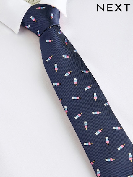 Navy Lolipop Character Tie (1-16yrs) (Q71459) | € 5