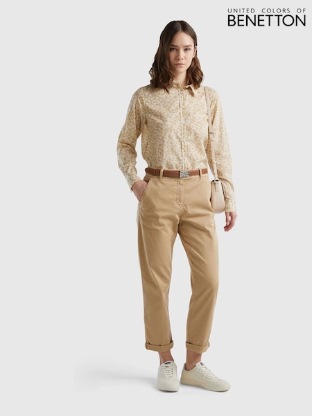 Benetton Linen Trousers (Q71548) | €30