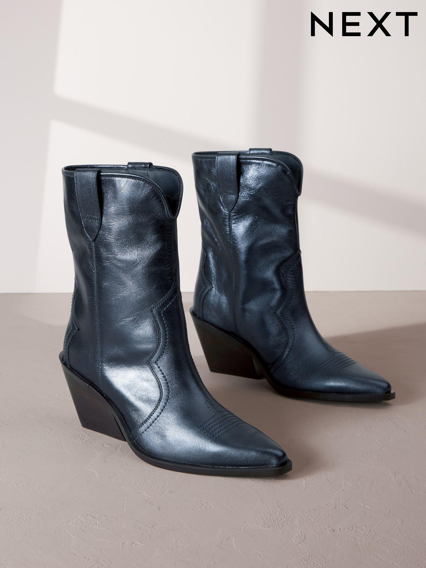 Blue Premium Mid Partywear Boots Next Luxembourg