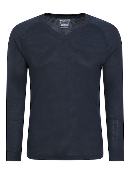 Mountain Warehouse Blue Mens Talus Thermal Top (Q71969) | AED116