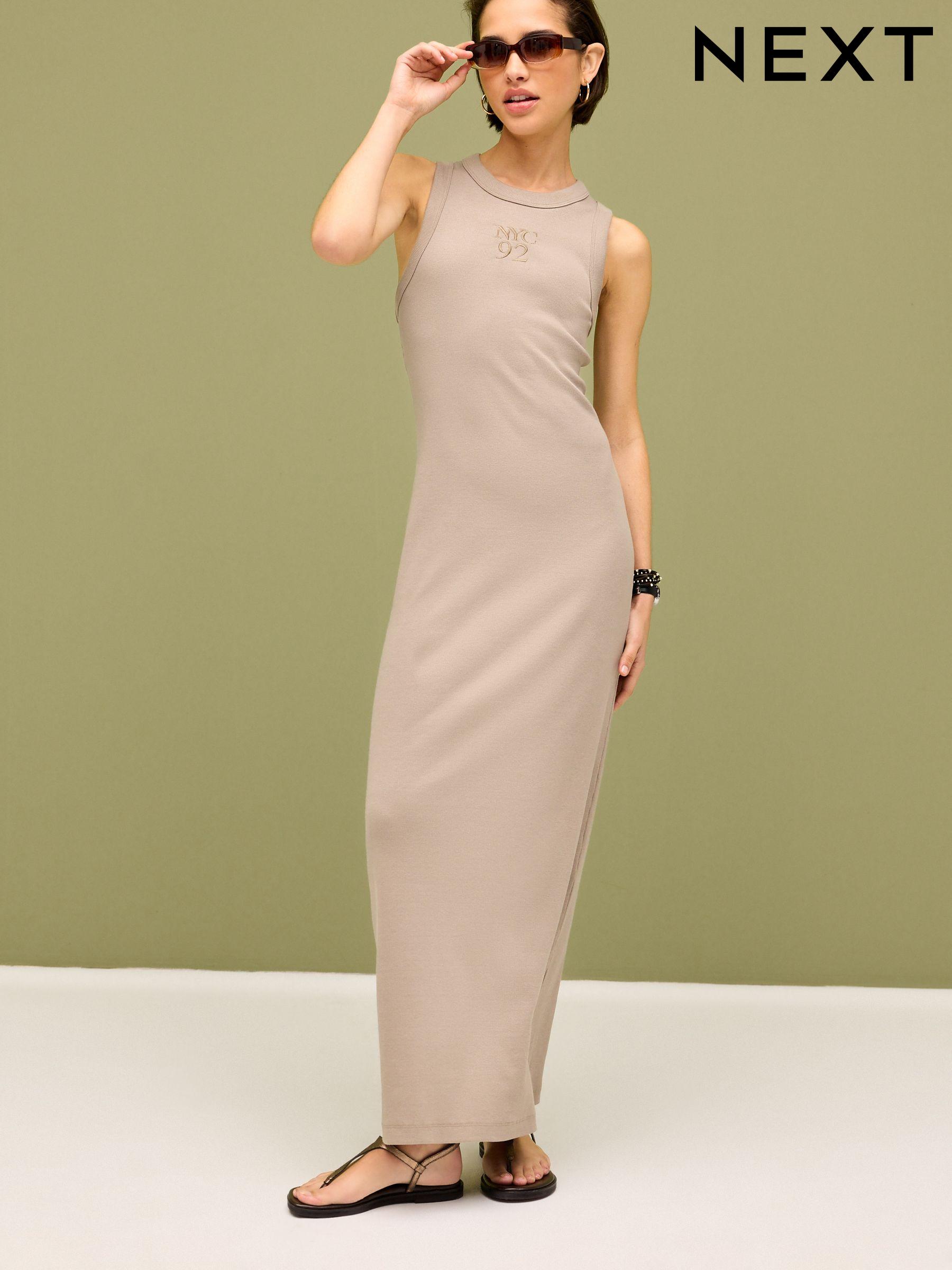Nude Jersey Casual Dresses Next Luxembourg