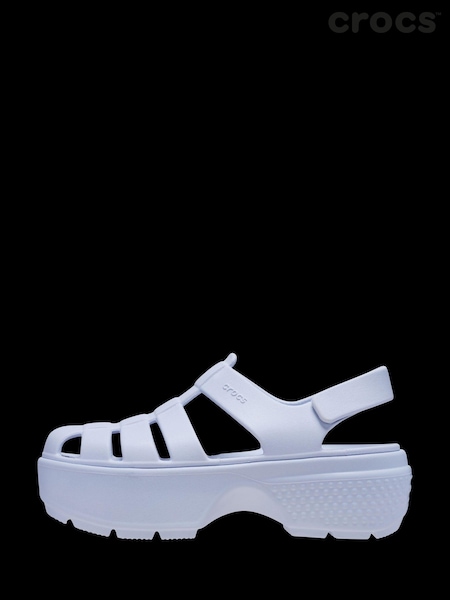 Crocs Violet Purple Stomp Fisherman Sandals (Q72632) | €41.50
