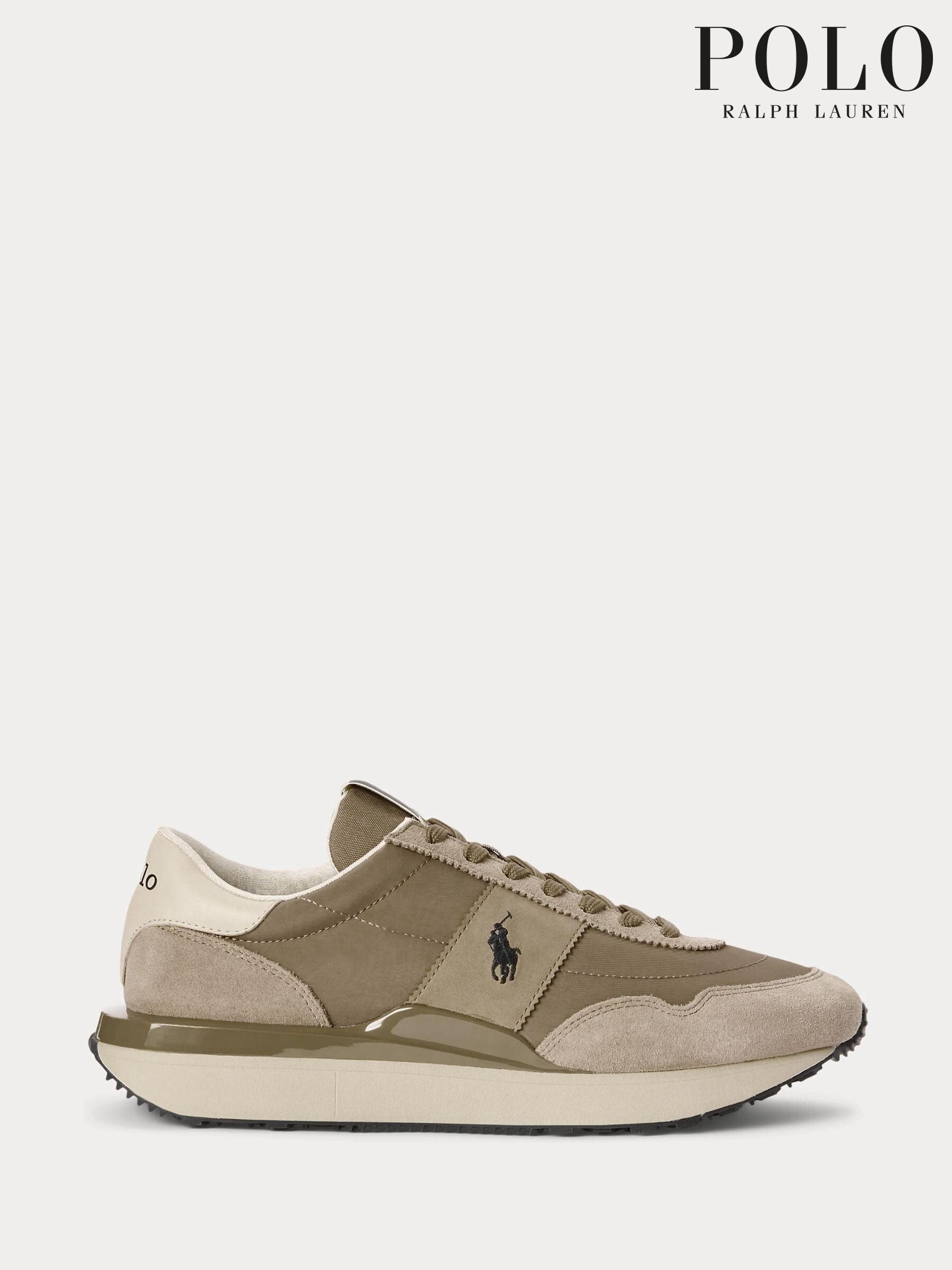 Sale Polo Ralph Lauren Natural Lace Up Trainers Next Luxembourg