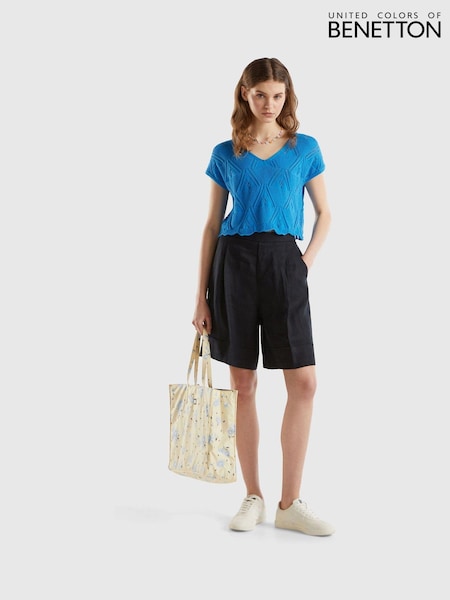 Benetton Linen Short (Q72859) | €43