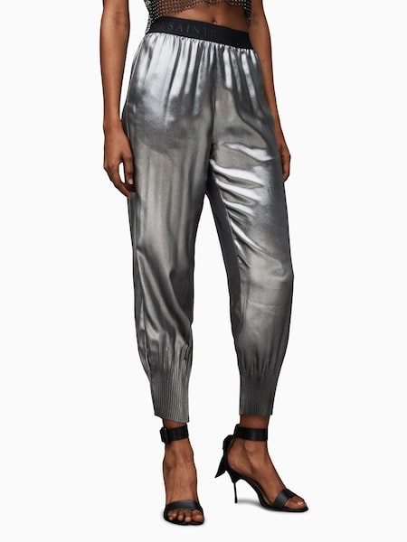 AllSaints Grey Nala Trousers (Q73426) | €72