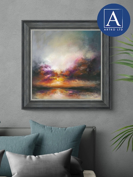 Artko Grey Distant Dawn by Anna Schofield Framed Art (Q73650) | €129
