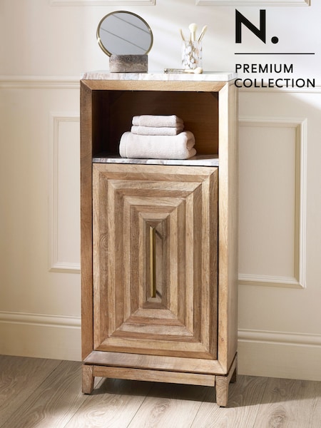 Natural N. Premium Ritz Mango Wood Console Storage Unit (Q73711) | €596