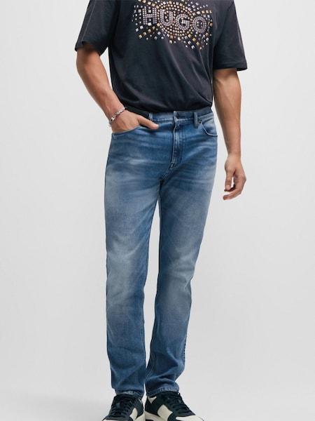 HUGO Slim Fit Comfort Stretch Denim Jeans (Q73994) | €72