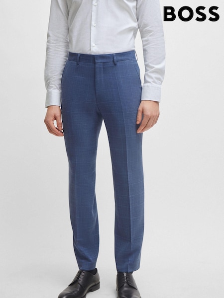 BOSS Blue Leon Regular Fit Trousers (Q74018) | €83