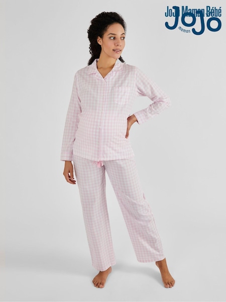 JoJo Maman Bébé Gingham Maternity Pyjamas Set (Q74145) | 63 €