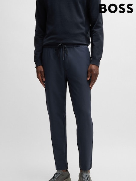 BOSS Blue Tapered Fit Joggers (Q74193) | €79
