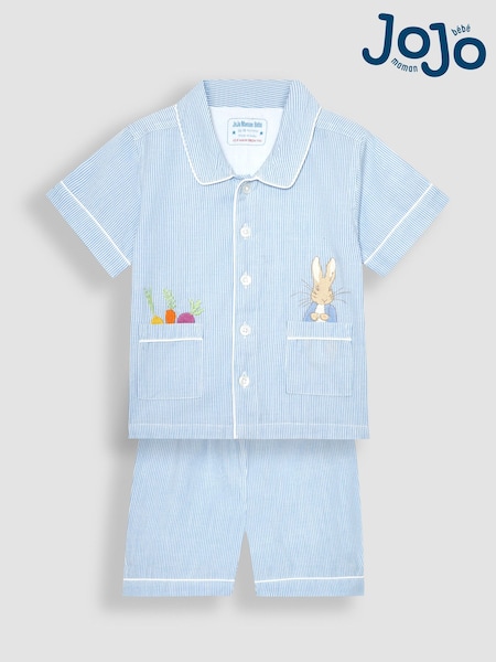 JoJo Maman Bébé White Peter Rabbit Classic Pyjamas (Q74198) | €35