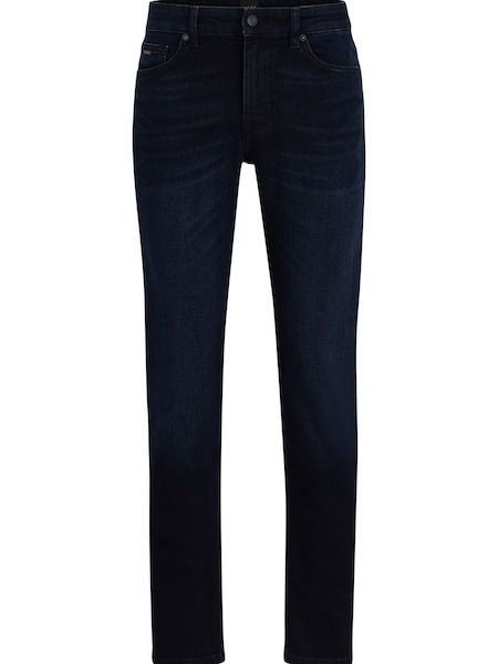 BOSS Navy Blue Slim Fit Comfort Stretch Denim Jeans (Q74219) | €91