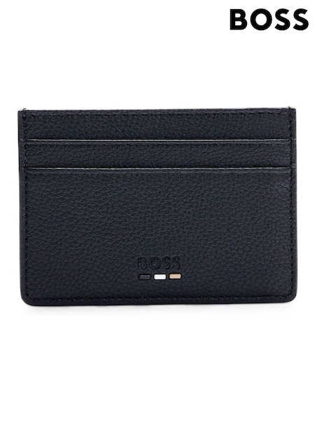 BOSS Black Faux-Leather Card Holder With Money Clip (Q74279) | €52