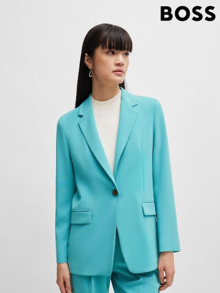 BOSS Blue Regular Fit Blazer Jacket (Q74281) | €173
