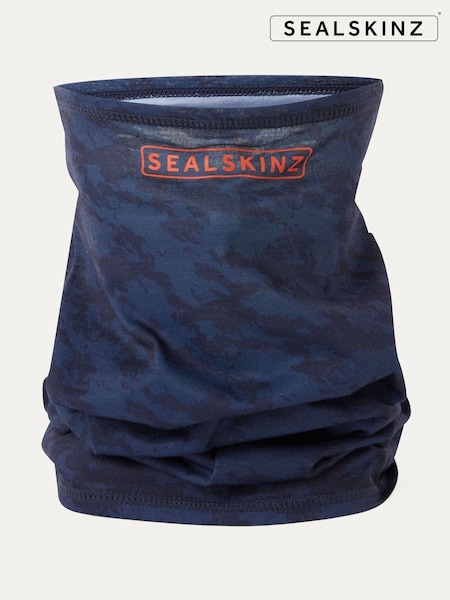 כחול כהה - Sealskinz Harpley Water Repellent Neck Warmer Scarf (Q74706) | ‏101‏₪