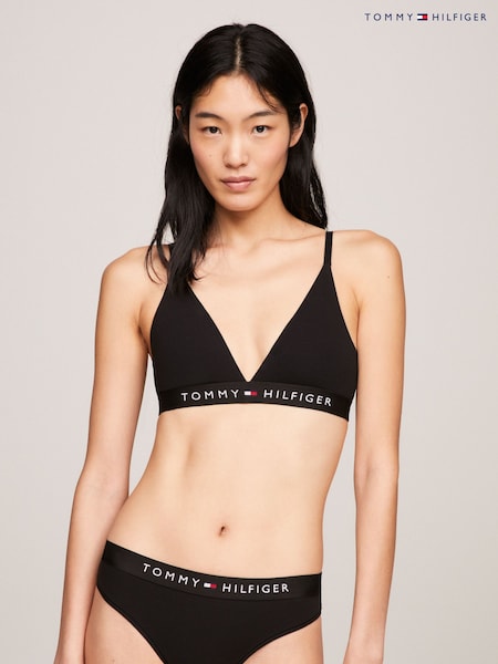 Tommy Hilfiger Original Unlined Triangle Bralette (Q74900) | ‏151‏₪