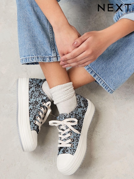 modra - Forever Comfort® Chunky Baseball Trainers (Q75087) | € 18