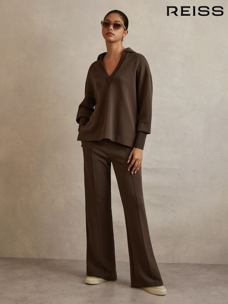 Reiss Bernie Wide Leg Joggers (Q75149) | ‏860‏₪