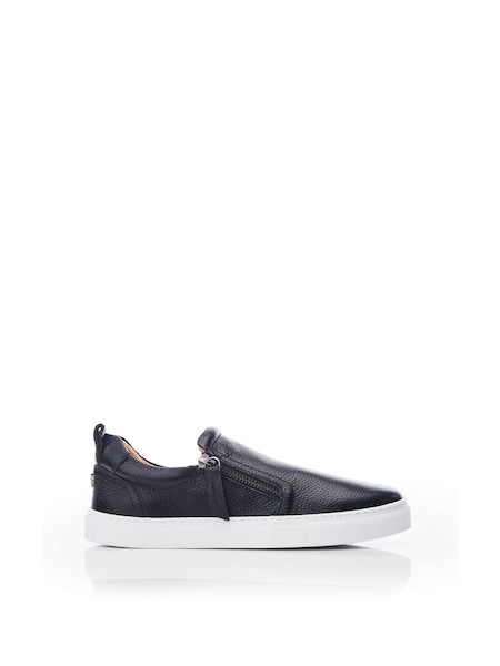 Moda in Pelle Bradly Slip-On Side Zip Trainers (Q75212) | €170