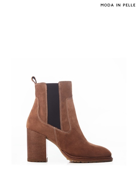 Moda in Pelle Kayari Block Heel Ankle Boots (Q75238) | €72